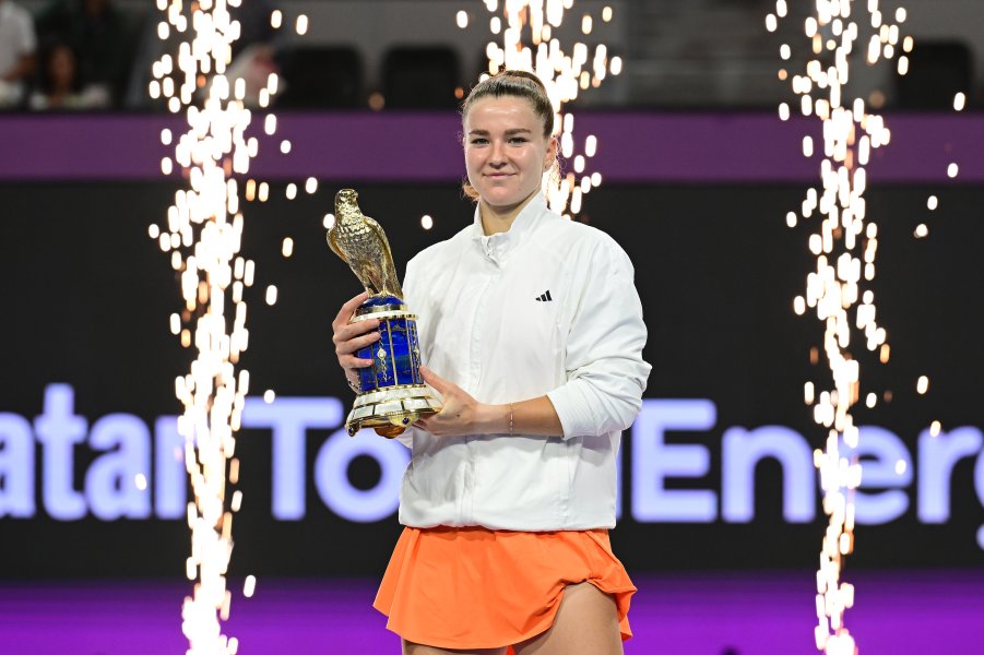 Каролина Мухова победи Виктория Мбоко и вдигна титлата в Доха1