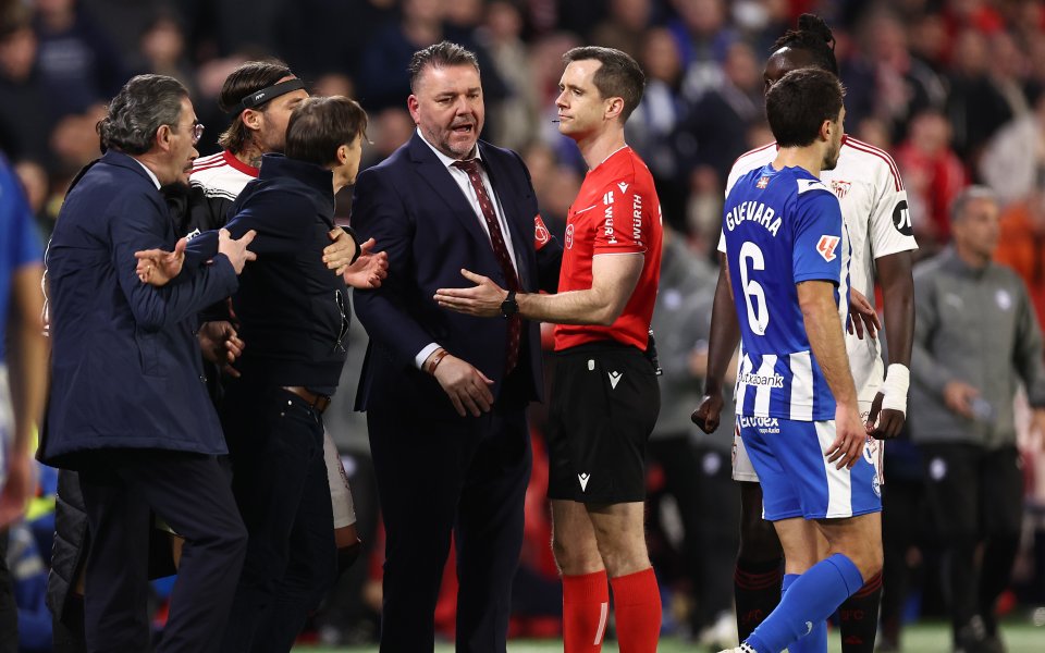 Сурово наказание за треньора на Севиля - 7 мача след скандал