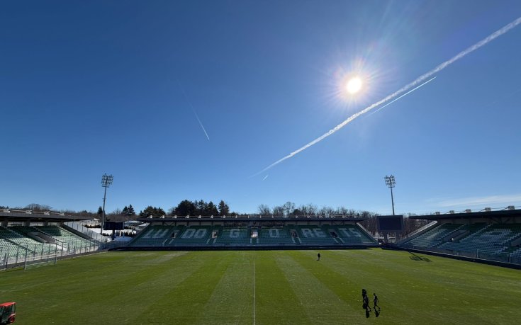 Лудогорец пребори снежния капан - вижте терена на 