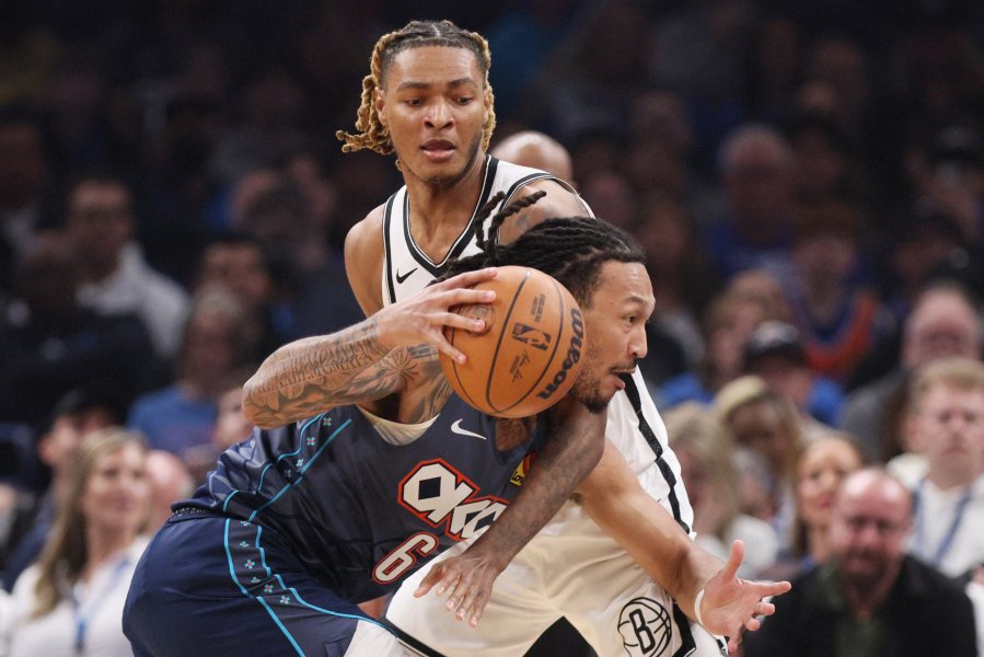 Оклахома Сити Тъндър Бруклин Нетс1