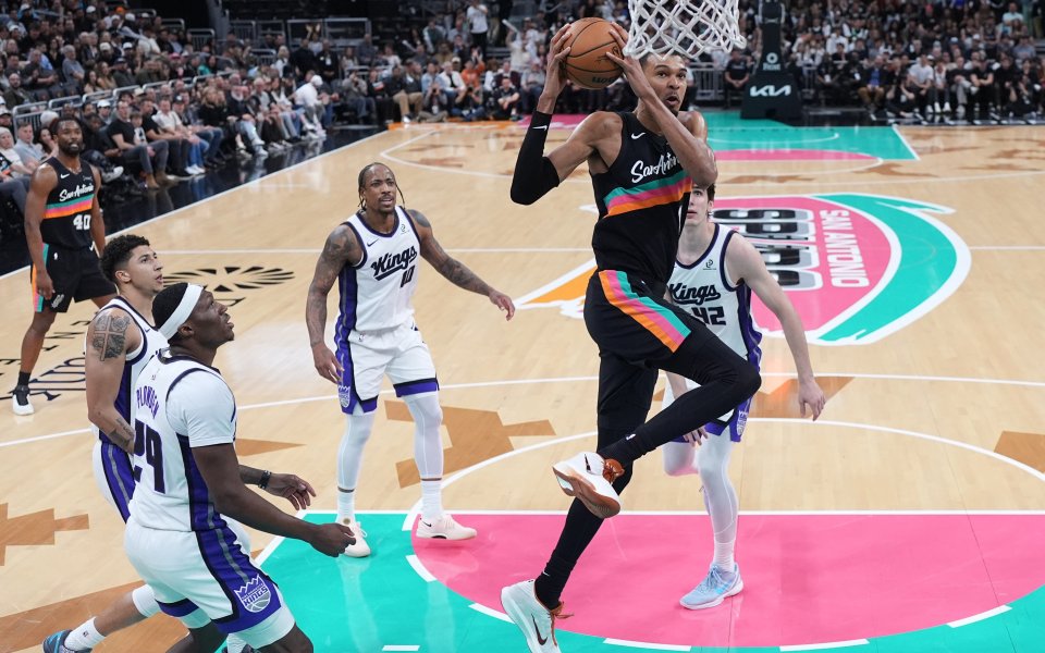Сан Антонио Спърс - Сакраменто Кингс 139:122 точки / НБА, редовен сезон, 22.02.2026 г.