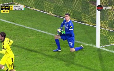 Ботев Пловдив - Лудогорец 0:0 /първо полувреме/
