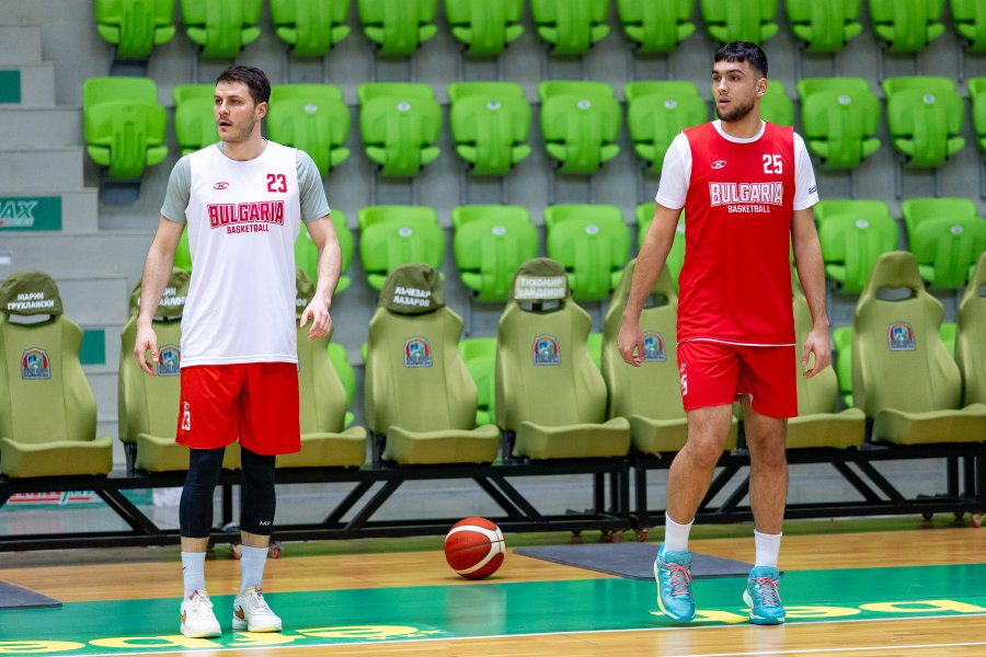 Открита тренировка на националния отбор на България по баскетбол в1