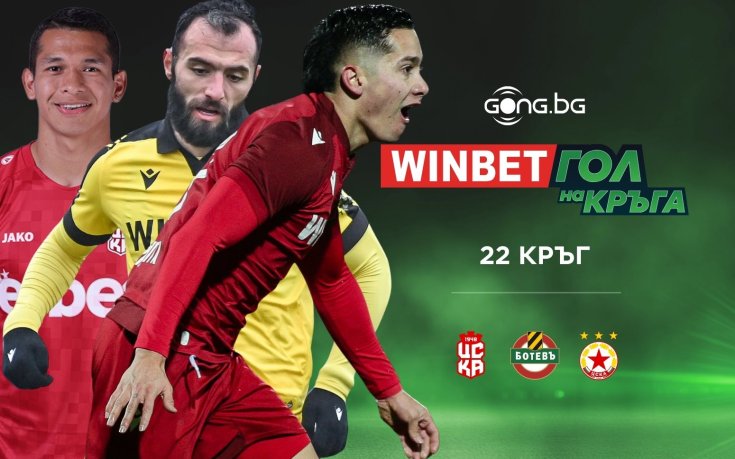 Трите предложения за гол на 22-ия кръг в efbet Лига
