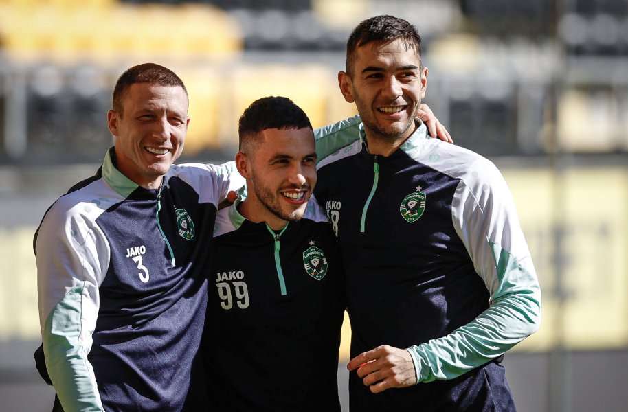 Първа тренировка на Алберто Салидо в Лудогорец1