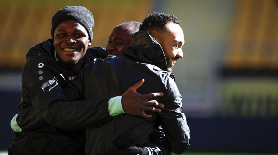 Първа тренировка на Алберто Салидо в Лудогорец1