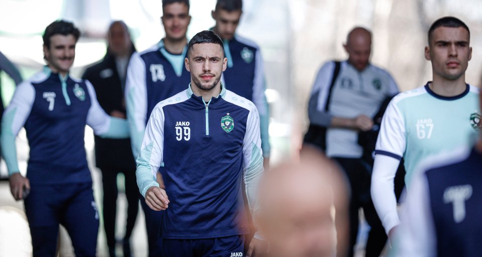 Първа тренировка на Алберто Салидо в Лудогорец1