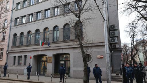 Протест пред ВСС в София срещу и.ф. главен прокурор Борислав Сарафов