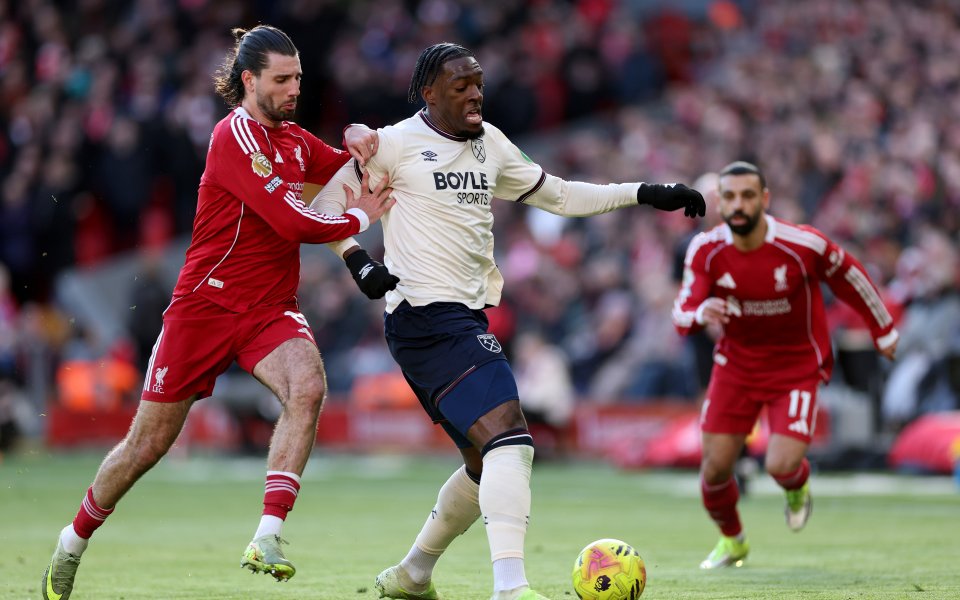 НА ЖИВО: Ливърпул 5:2 Уест Хем, гол след гол на 