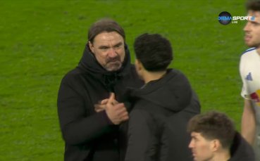 Треньорът на Лийдс получи червен картон в края на срещата срещу Сити