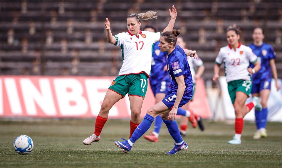 България Хърватия женски футбол1