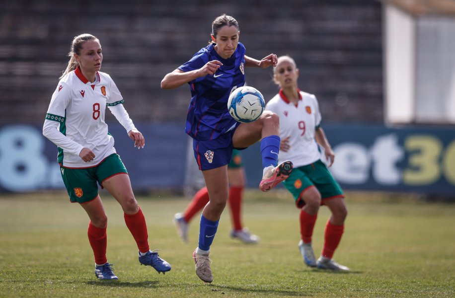 България Хърватия женски футбол1