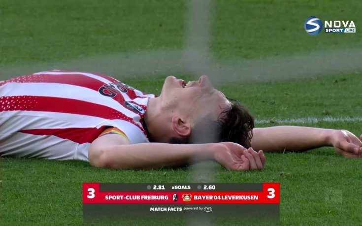 Фрайбург - Байер Леверкузен 3:3 /репортаж/