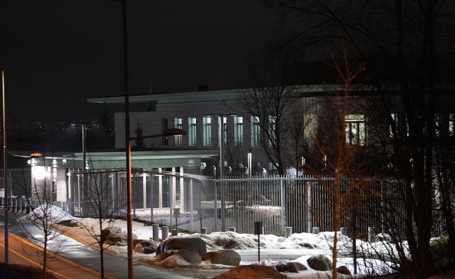 Взрив в посолството на САЩ в Осло