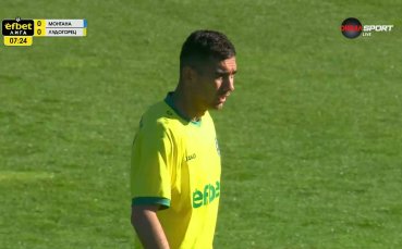 Гредата попречи на Ивайло Чочев да открие срещу Монтана (видео)