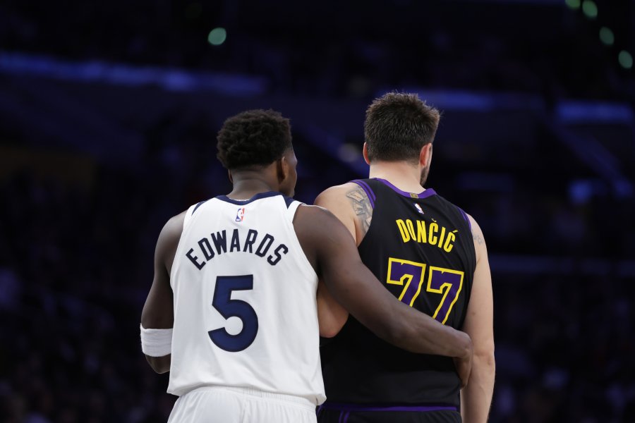 Лос Анджелис Лейкърс Минесота Тимбъруулвс1