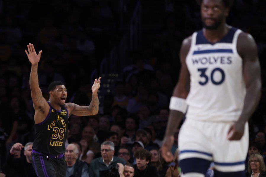 Лос Анджелис Лейкърс Минесота Тимбъруулвс1