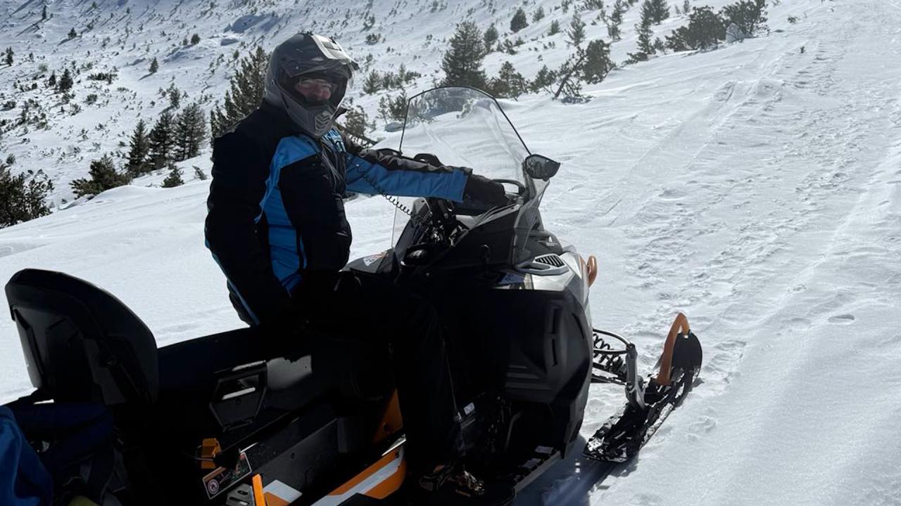 Нарушители с моторни шейни в Рила