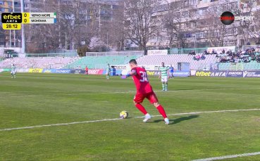 Черно море - Монтана 0:0 /първо полувреме/