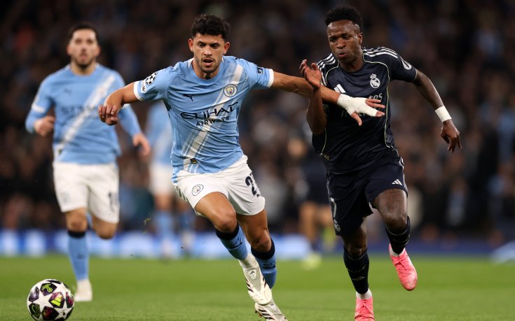 НА ЖИВО: Сити 0:1 Реал, Винисиус бележи от дузпа, червен картон за 