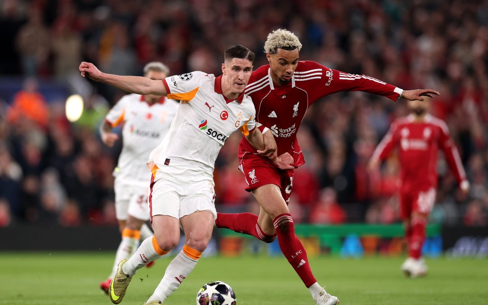 НА ЖИВО: Ливърпул - Галатасарай 1:0, Собослай откри