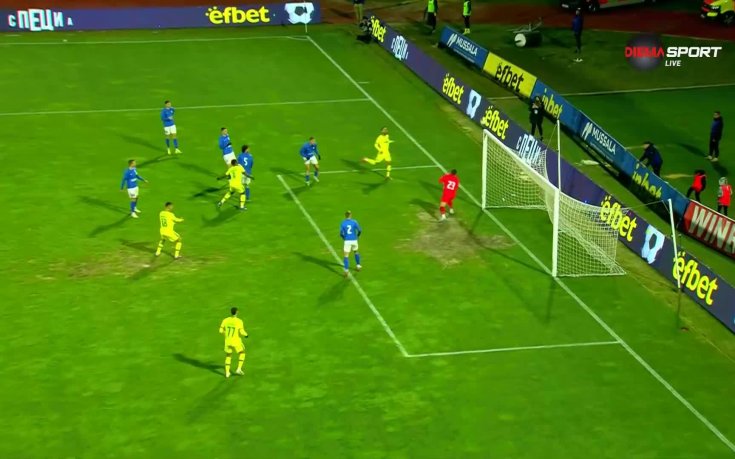 Гредата спря Лудогорец срещу Спартак Вн