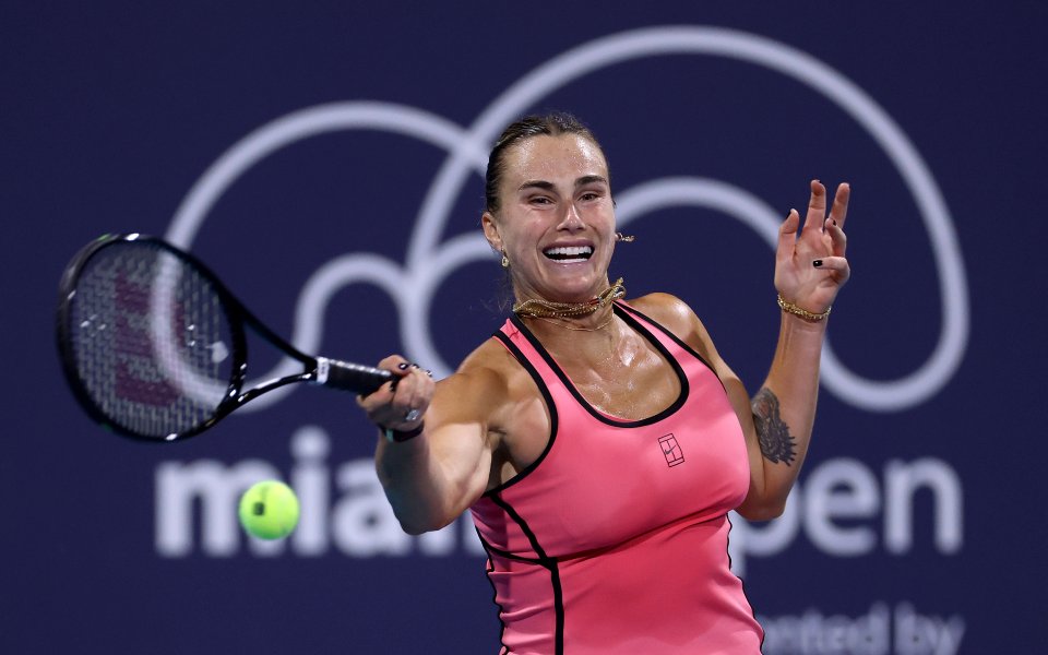 Арина Сабаленка с първа стъпка към „Слънчевия дубъл“