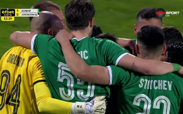 Мартин Смоленски откри за Ботев Враца срещу Локомотив Пловдив