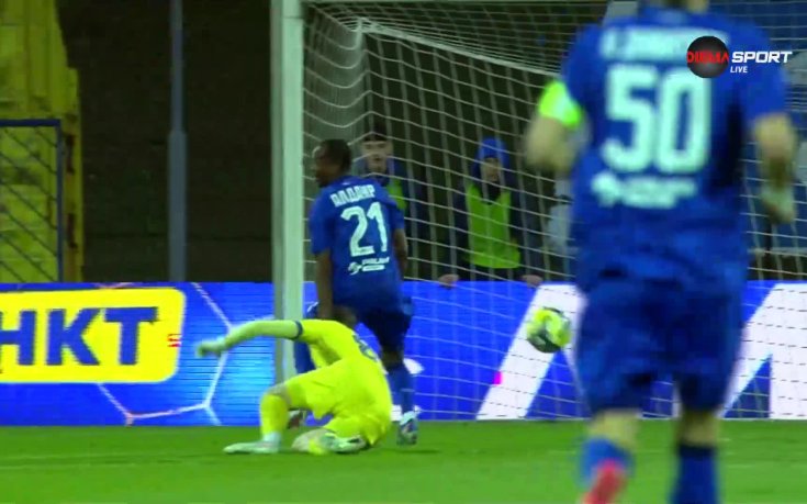 Невероятното спасяване на Марин Орлинов срещу Локомотив Пловдив