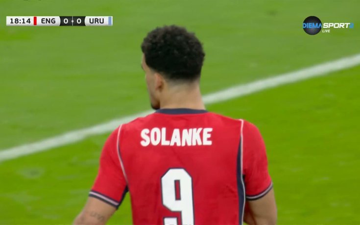 Англия - Уругвай 0:0 /първо полувреме/
