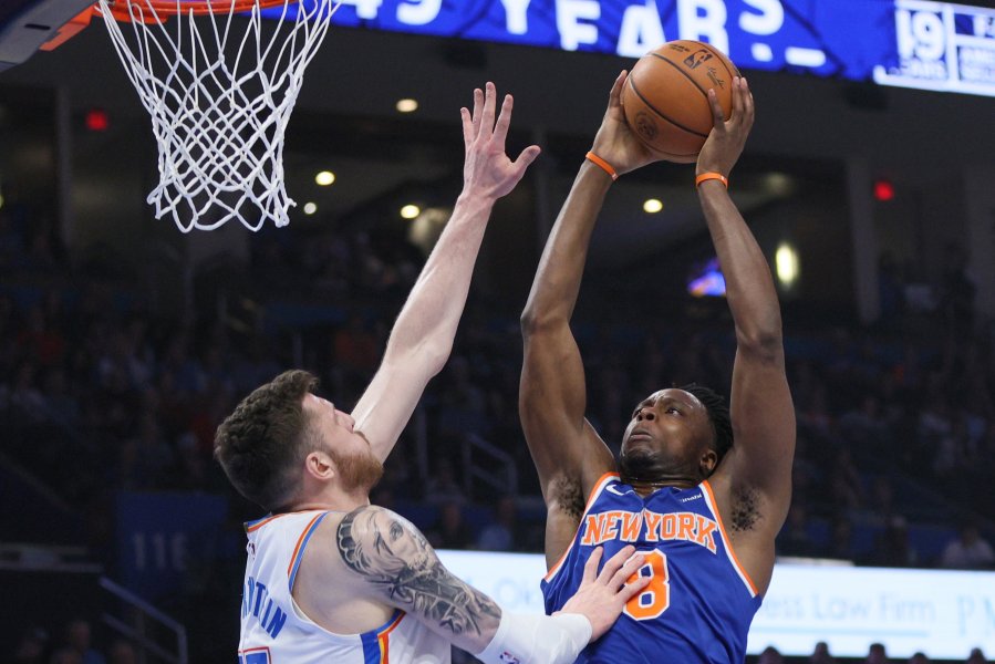 Оклахома Сити Тъндър Ню Йорк Никс1