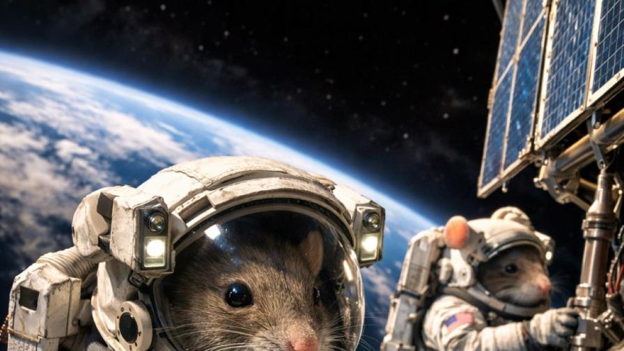 Могат ли мишките да "спасят" астронавтите на Марс?