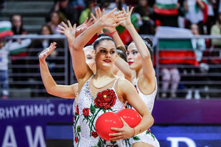 <p>Финалите на отделните уреди на Световната купа по художествена гимнастика.</p>