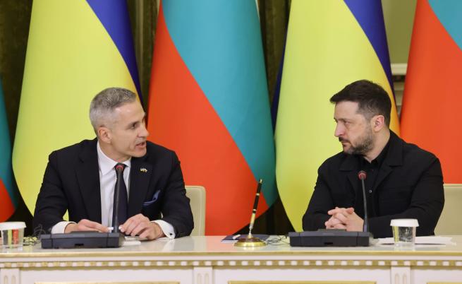 Гюров и Зеленски подписаха десетгодишно споразумение за отбрана