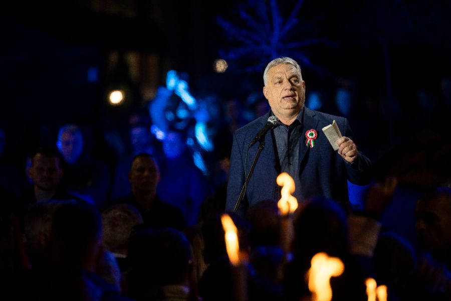 <p>"Дунавският диктатор" Виктор Орбан.</p>