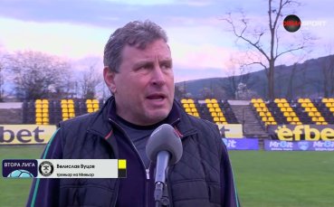 Велислав Вуцов: Сменям законите, на злодеите да кажа - Миньор няма да изпадне!