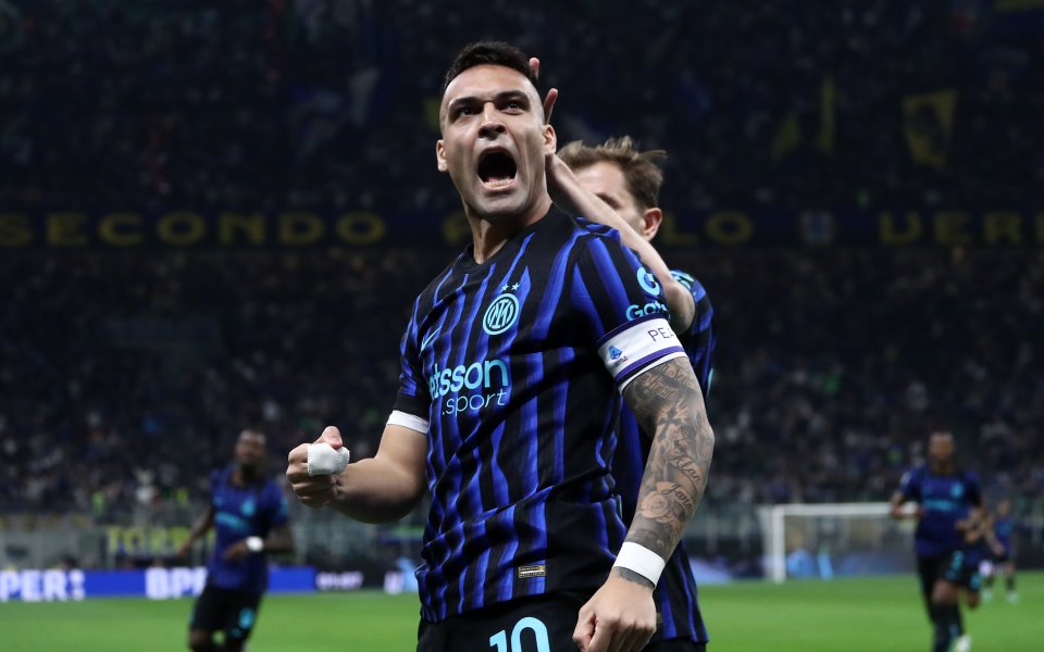 Интер разкъса Рома в специална вечер за Лаутаро Мартинес