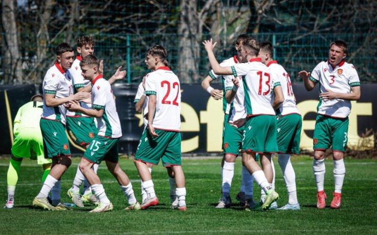 България U16 спечели с дузпи срещу Грузия, синът на Захари Сираков с 2 гола