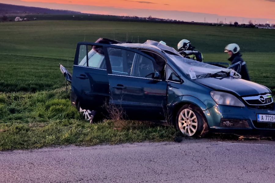 <p>Тежка катастрофа край Добрич.</p>