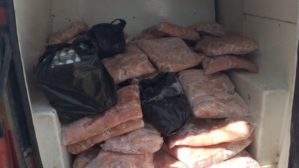 Иззеха над 600 тона храна без документи в Свиленград