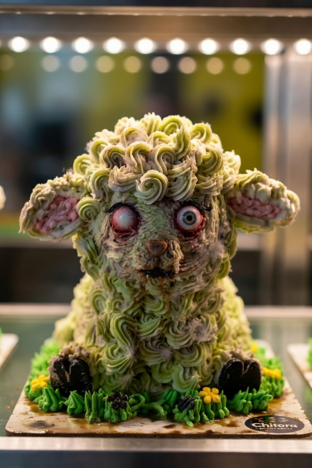 Шега със "зловещо агнешко" превърна сладкарница в Детройт в хит онлайн