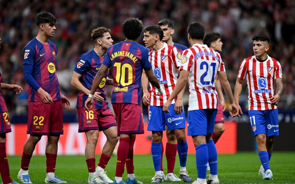 НА ЖИВО: Барселона - Атлетико Мадрид, съставите