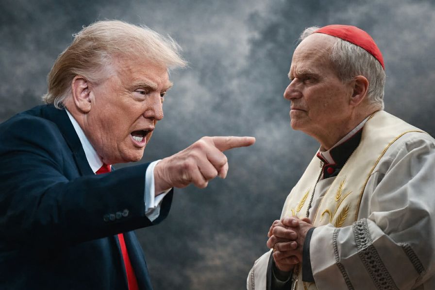 Тръмп с остри критики към папа Лъв и AI изображение, което предизвика бурни реакции