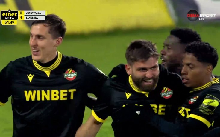 Никола Солдо изведе Ботев Пд напред срещу Добруджа