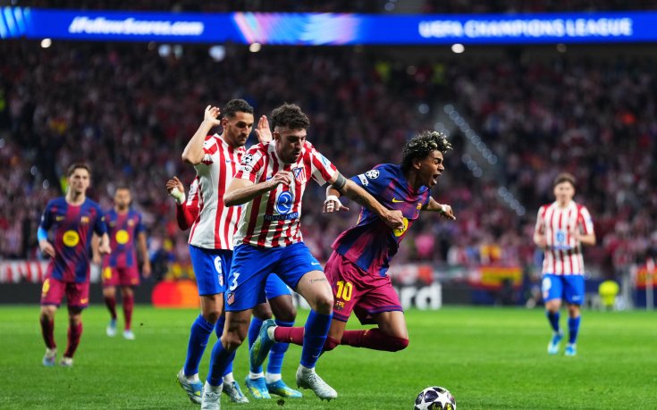 НА ЖИВО: Атлетико Мадрид - Барселона 1:2, червен картон за каталунците