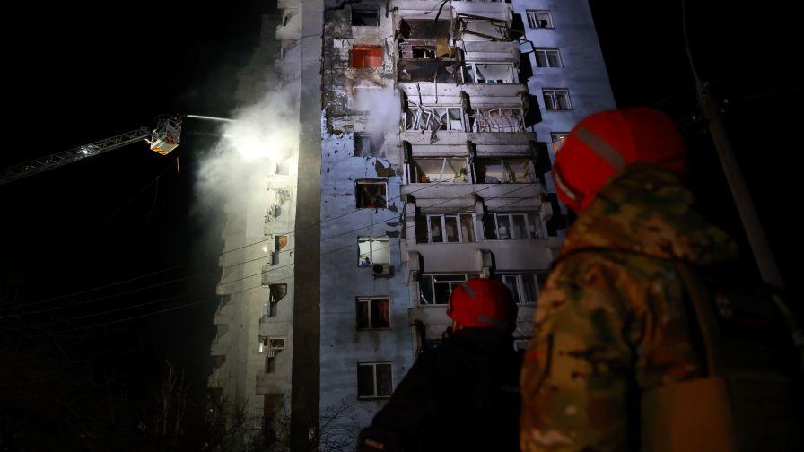 Масирани руски атаки по Запорожие, Днепър и Черкаси, има загинал и ранени