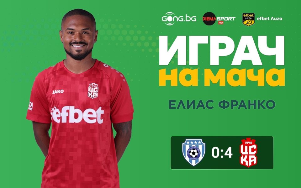 Бразилец бе над всички на Черно море – ЦСКА 1948