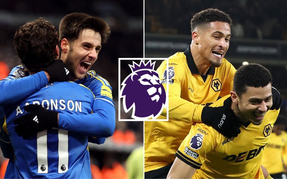 Лийдс и Груев гонят голямата цел срещу обречения Уулвърхемптън