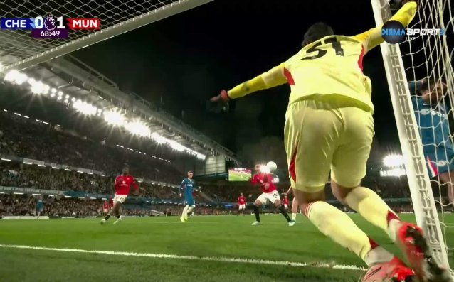 Трета греда за Челси срещу Манчестър Юнайтед (видео)