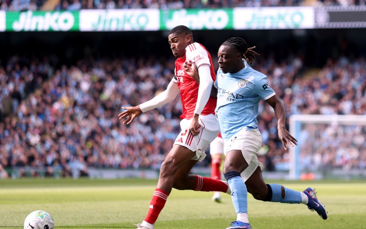 Битката за титлата: Манчестър Сити - Арсенал 0:0, греда за 